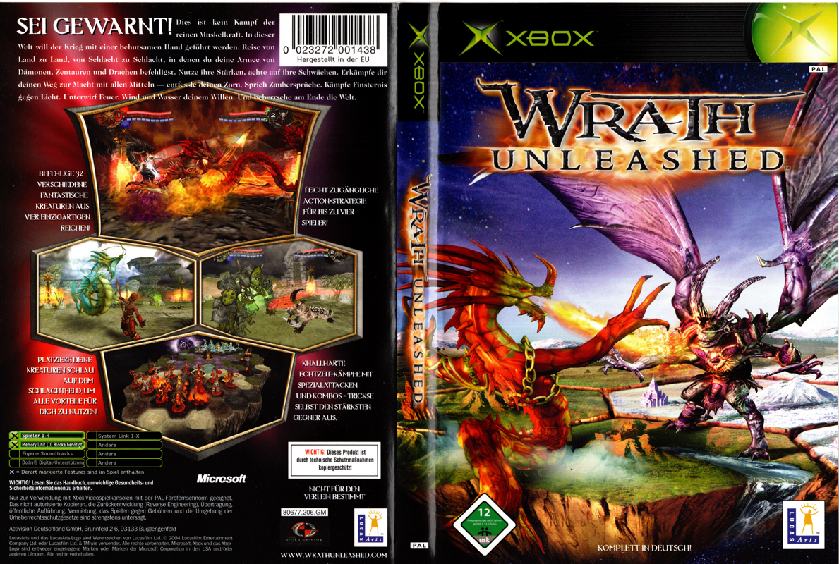 Wrath Unleashed box art for Xbox